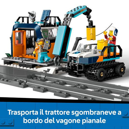 LEGO CITY TRAINS - TRENO ESPRESSO ARTICO DEGLI ESPLORATORI - 60470 - babykid