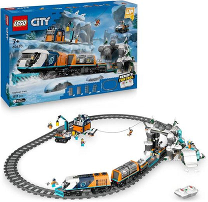 LEGO CITY TRAINS - TRENO ESPRESSO ARTICO DEGLI ESPLORATORI - 60470 - babykid