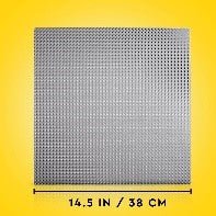 LEGO - CLASSIC - BASE GRIGIA - 11024 - babykid