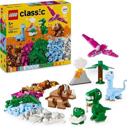 LEGO - CLASSIC - DINOSAURI CREATIVI - 11041 - babykid