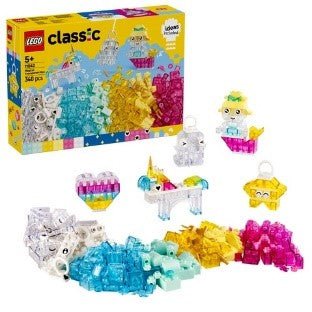 LEGO - CLASSIC - SCATOLA MAGICA TRASPARENTE - 11040 - babykid
