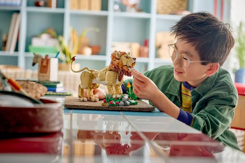 LEGO CREATOR - ANIMALI SELVATICI: LEONE MAESTOSO - 31386 - babykid