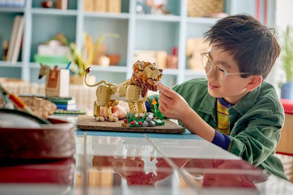 LEGO CREATOR - ANIMALI SELVATICI: LEONE MAESTOSO - 31386 - babykid