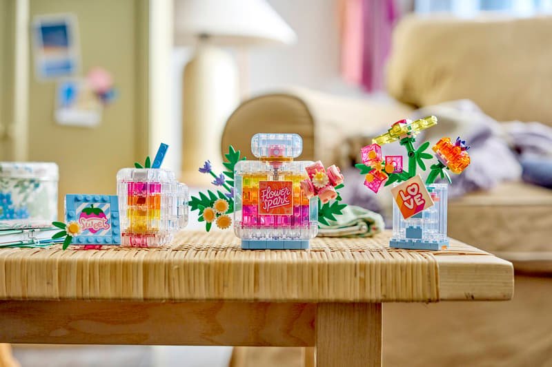 LEGO CREATOR - BOCCETTA DI PROFUMO CON DECORAZIONE FLOREALE - 31383 - babykid