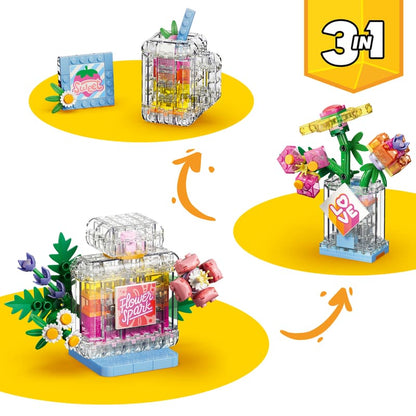 LEGO CREATOR - BOCCETTA DI PROFUMO CON DECORAZIONE FLOREALE - 31383 - babykid