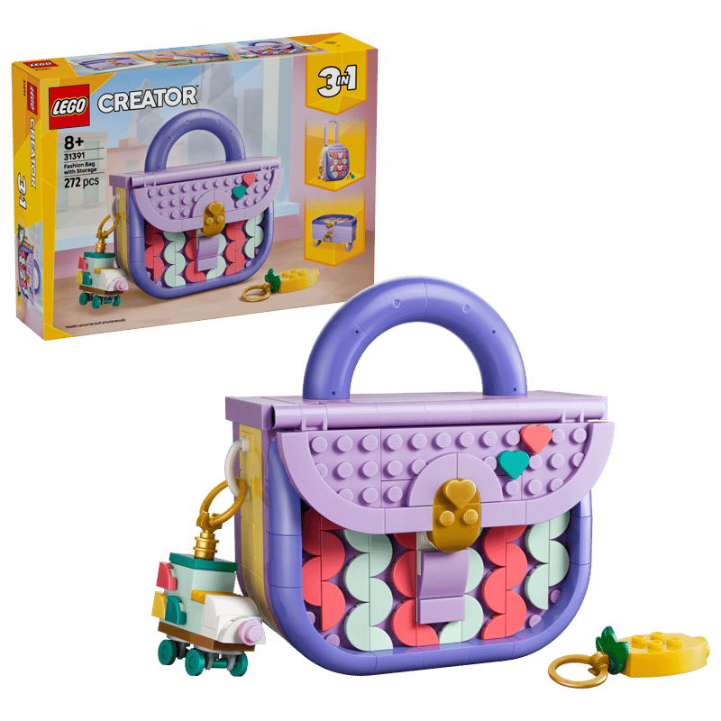 LEGO CREATOR - BORSETTA ART FASHION CON CASSETTINO - 31391 - babykid