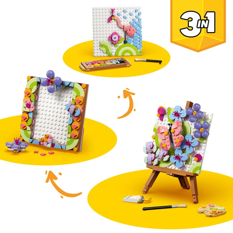 LEGO CREATOR - DIPINTO FLOREALE DECORATIVO - 31390 - babykid