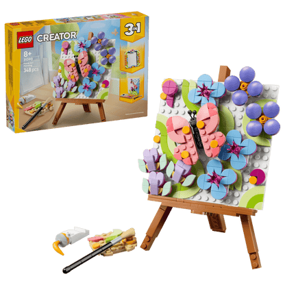 LEGO CREATOR - DIPINTO FLOREALE DECORATIVO - 31390 - babykid