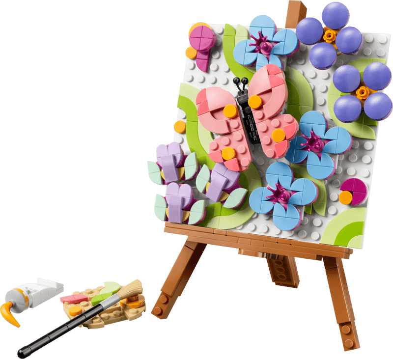 LEGO CREATOR - DIPINTO FLOREALE DECORATIVO - 31390 - babykid