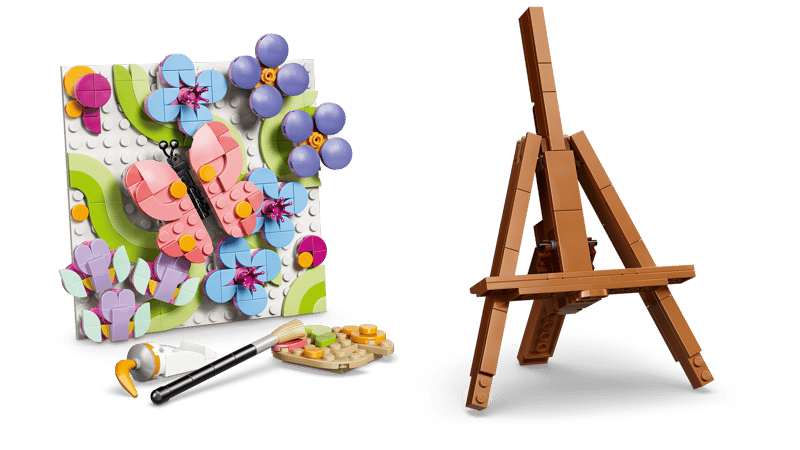 LEGO CREATOR - DIPINTO FLOREALE DECORATIVO - 31390 - babykid