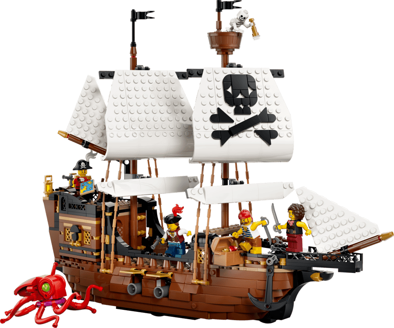 LEGO CREATOR - ICONICA NAVE DA PIRATA - 31387 - babykid