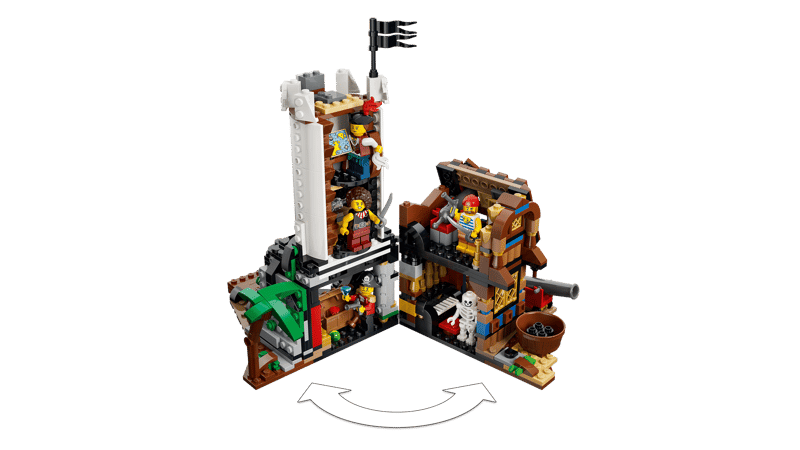 LEGO CREATOR - ICONICA NAVE DA PIRATA - 31387 - babykid