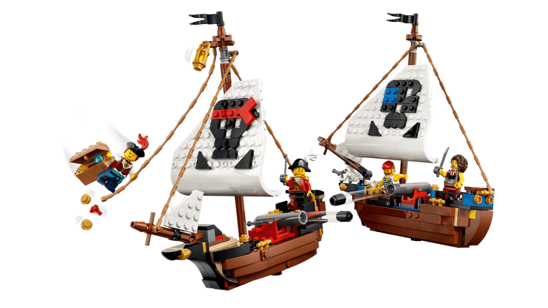 LEGO CREATOR - ICONICA NAVE DA PIRATA - 31387 - babykid