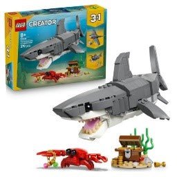 LEGO - CREATOR - SQUALO CON SCRIGNO DEL TESORO - 31381 - babykid