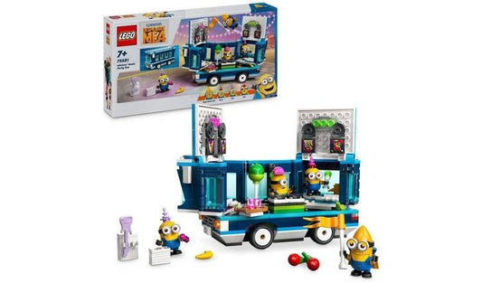 LEGO DESPICABLE ME - IL PARTY BUS MUSICALE DEI MINIONS - 75581 - babykid