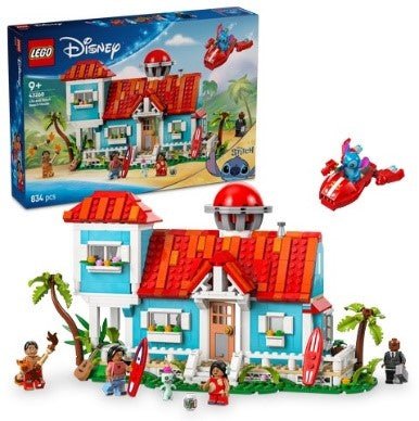 LEGO - DISNEY CLASSIC - CASA SULLA SPIAGGIA DI LILO E STITCH - 43268 - babykid