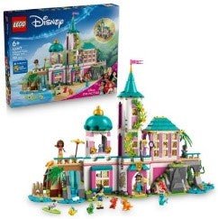 LEGO - DISNEY PRINCESS - CASTELLO DELLA PRINCIPESSA E ANIMALI REALI - 43267 - babykid