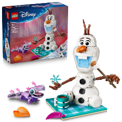 LEGO - DISNEY PRINCESS - IL DIVERTENTE PICNIC DI OLAF E BRUNI - 43287 - babykid