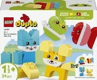 LEGO - DUPLO MY FIRST - ANIMALI DOMESTICI CREATIVI 3 IN 1 - 10477 - babykid