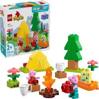 LEGO - DUPLO PEPPA PIG - GITA IN CAMPEGGIO - 10452 - babykid