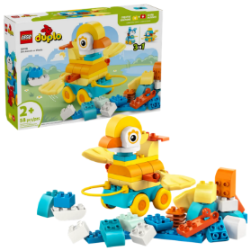 LEGO - DUPLO TOWN - ANIMALI SU RUOTE 3 IN 1 - 10448 - babykid