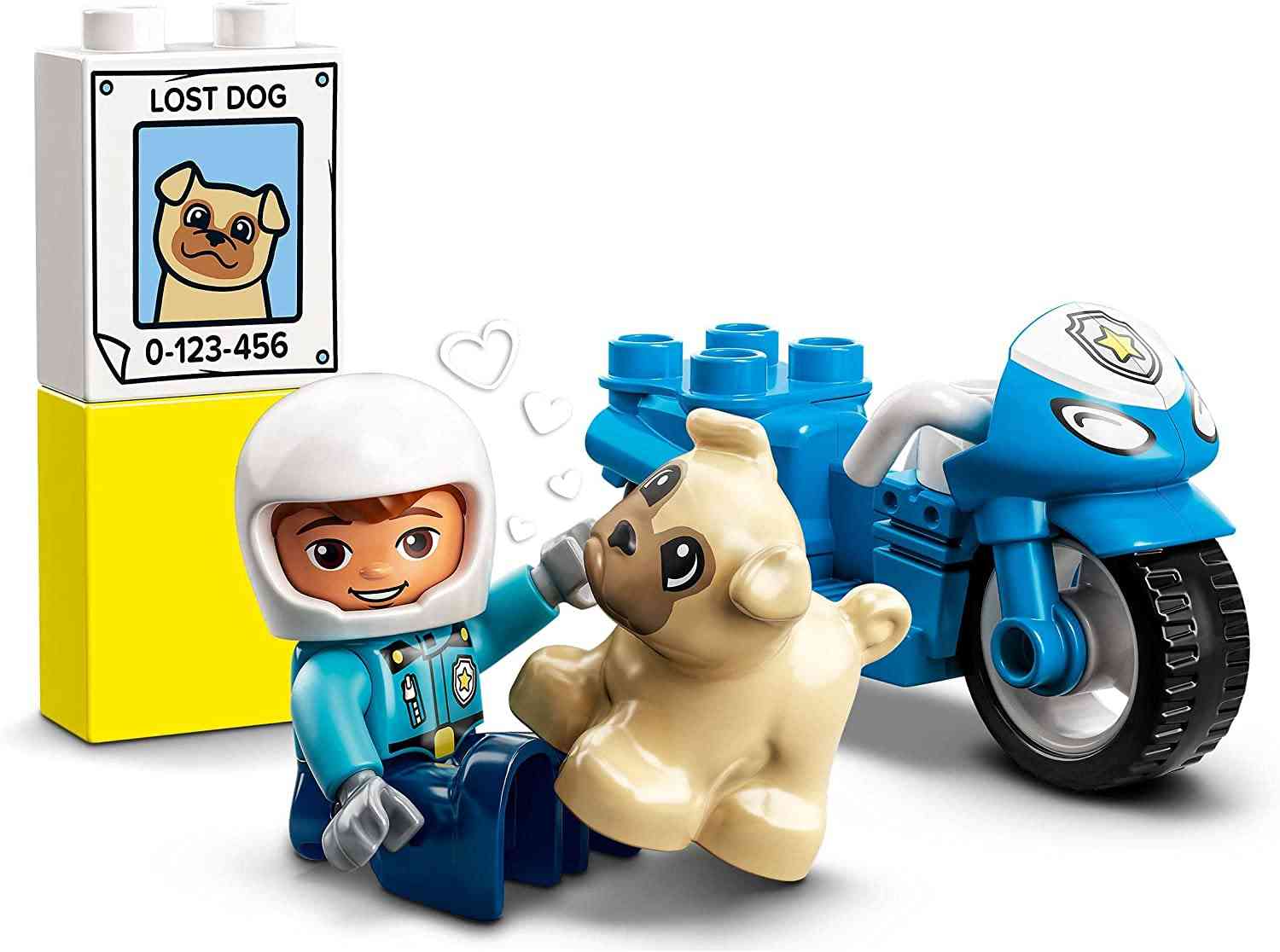 LEGO DUPLO TOWN - MOTOCICLETTA DELLA POLIZIA - 10967 - babykid