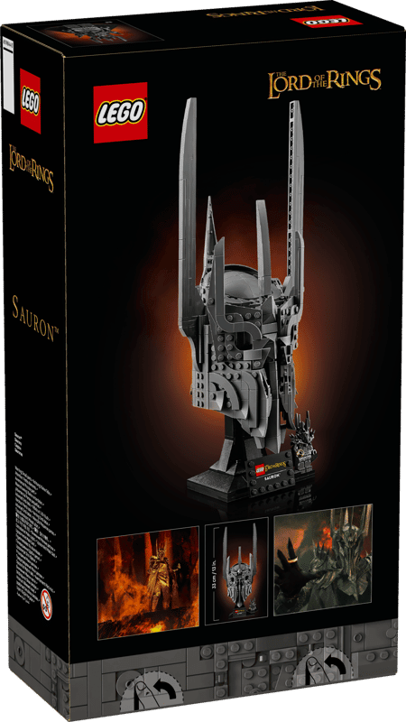 LEGO ICONS - IL SIGNORE DEGLI ANELLI: ELMO DI SAURON - 11373 - babykid