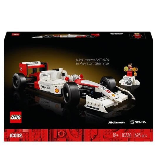 LEGO - ICONS - MCLAREN MP4/4 E AYRTON SENNA - 10330 - babykid