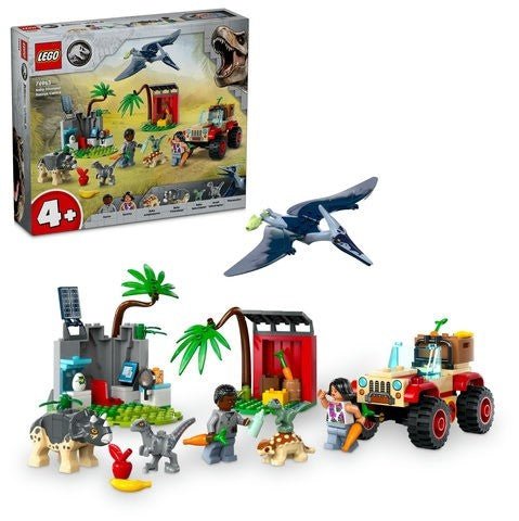 LEGO JURASSIC WORLD - CENTRO DI SOCCORSO DEI BABY DINOSAURI - 76963 - babykid