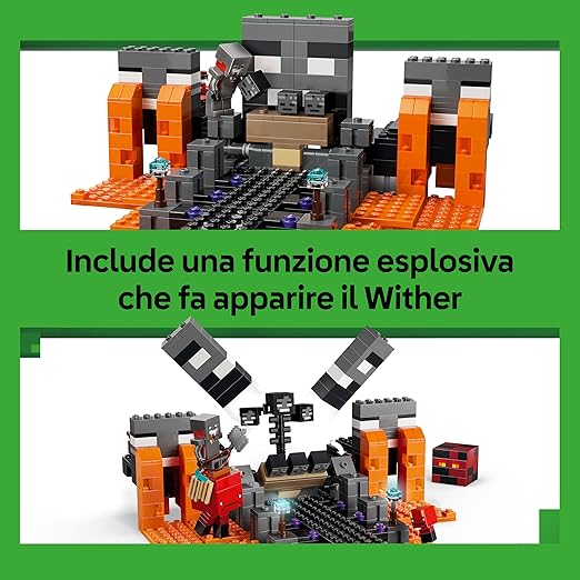 LEGO - MINECRAFT - BATTAGLIA CONTRO IL WITHER - 21590 - babykid