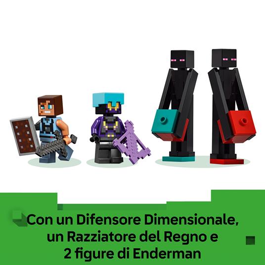 LEGO - MINECRAFT - LA TORRE DELL’ENDERMAN - 21279 - babykid