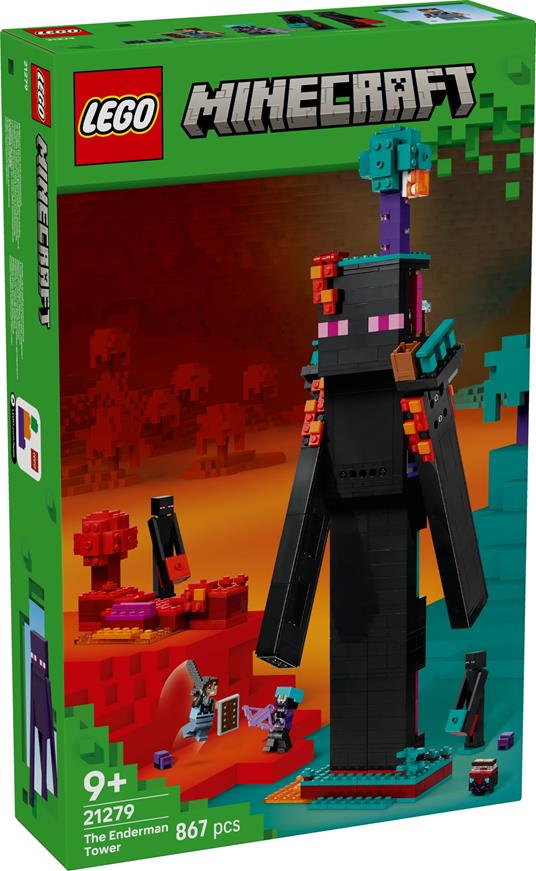 LEGO - MINECRAFT - LA TORRE DELL’ENDERMAN - 21279 - babykid