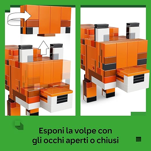 LEGO - MINECRAFT - LA VOLPE - 21588 - babykid