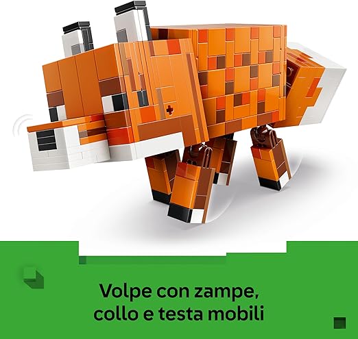 LEGO - MINECRAFT - LA VOLPE - 21588 - babykid