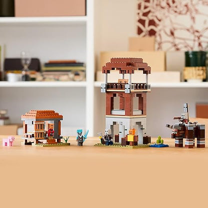 LEGO - MINECRAFT - L’AVAMPOSTO DEL SACCHEGGIATORE E PREDONE - 21278 - babykid
