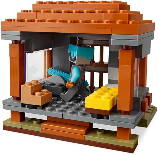 LEGO - MINECRAFT - L’AVAMPOSTO DEL SACCHEGGIATORE E PREDONE - 21278 - babykid