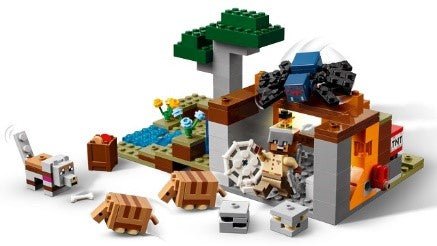 LEGO - MINECRAFT - SPEDIZIONE NELLA MINIERA DELL’ARMADILLO - 21269 - babykid
