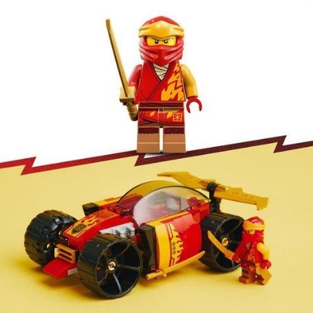 LEGO - NINJAGO - AUTO DA CORSANINJA DI KAI - EVOLUTION - 71780 - babykid
