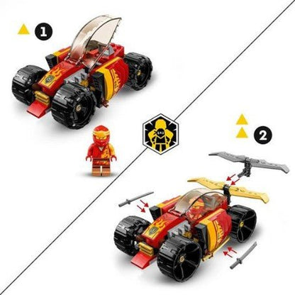 LEGO - NINJAGO - AUTO DA CORSANINJA DI KAI - EVOLUTION - 71780 - babykid