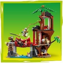 LEGO - NINJAGO - BATTAGLIA ALLA CASA SULL’ALBERO CON VEICOLO NINJA - 71857 - babykid