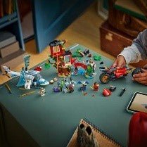 LEGO - NINJAGO - BATTAGLIA ALLA CASA SULL’ALBERO CON VEICOLO NINJA - 71857 - babykid