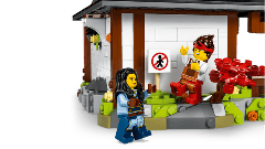 LEGO - NINJAGO - LA BOTTEGA DELLE QUATTRO ARMI 15° ANNIVERSARIO - 71858 - babykid