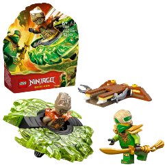 LEGO - NINJAGO - LLOYD CONTRO SPINNER MOSTRO DELLA TERRA - 71850 - babykid