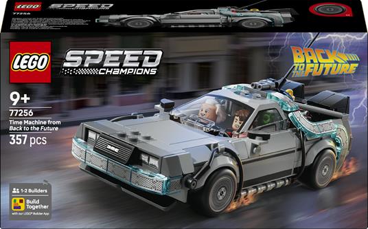 LEGO SPEED CHAMPIONS - MACCHINA DEL TEMPO DI RITORNO AL FUTURO - 77256 - babykid