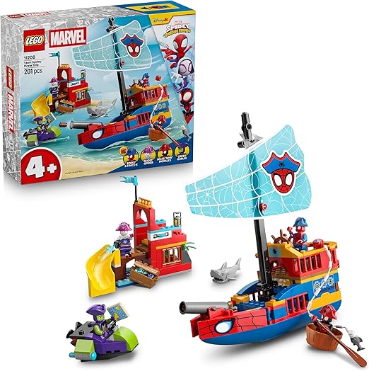 LEGO - SPIDEY - NAVE PIRATA DEL TEAM SPIDEY - 11208 - babykid