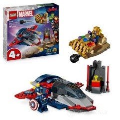 LEGO - SUPER HEROES MARVEL - CAPTAIN AMERICA CONTRO THANOS - 76319 - babykid