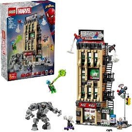 LEGO - SUPER HEROES MARVEL - SPIDER - MAN VS. MYSTERIO: IL DAILY BUGLE - 76342 - babykid