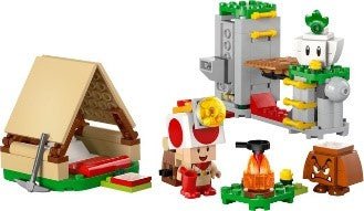 LEGO - SUPER MARIO - IN CAMPEGGIO CON CAPITAN TOAD - 72040 - babykid