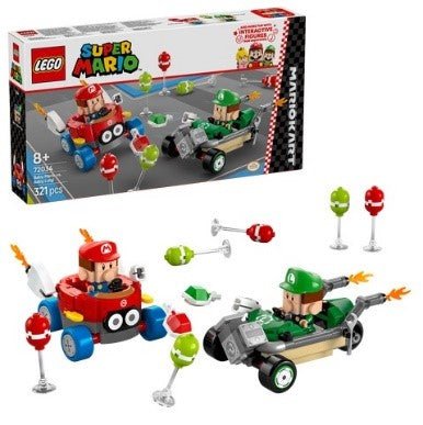 LEGO - SUPER MARIO - MARIO KART™: BABY MARIO VS BABY LUIGI - 72034 - babykid