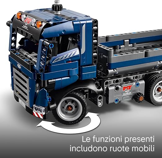 LEGO - TECHNIC - AUTOCARRO CON CASSONE RIBALTABILE - 42203 - babykid